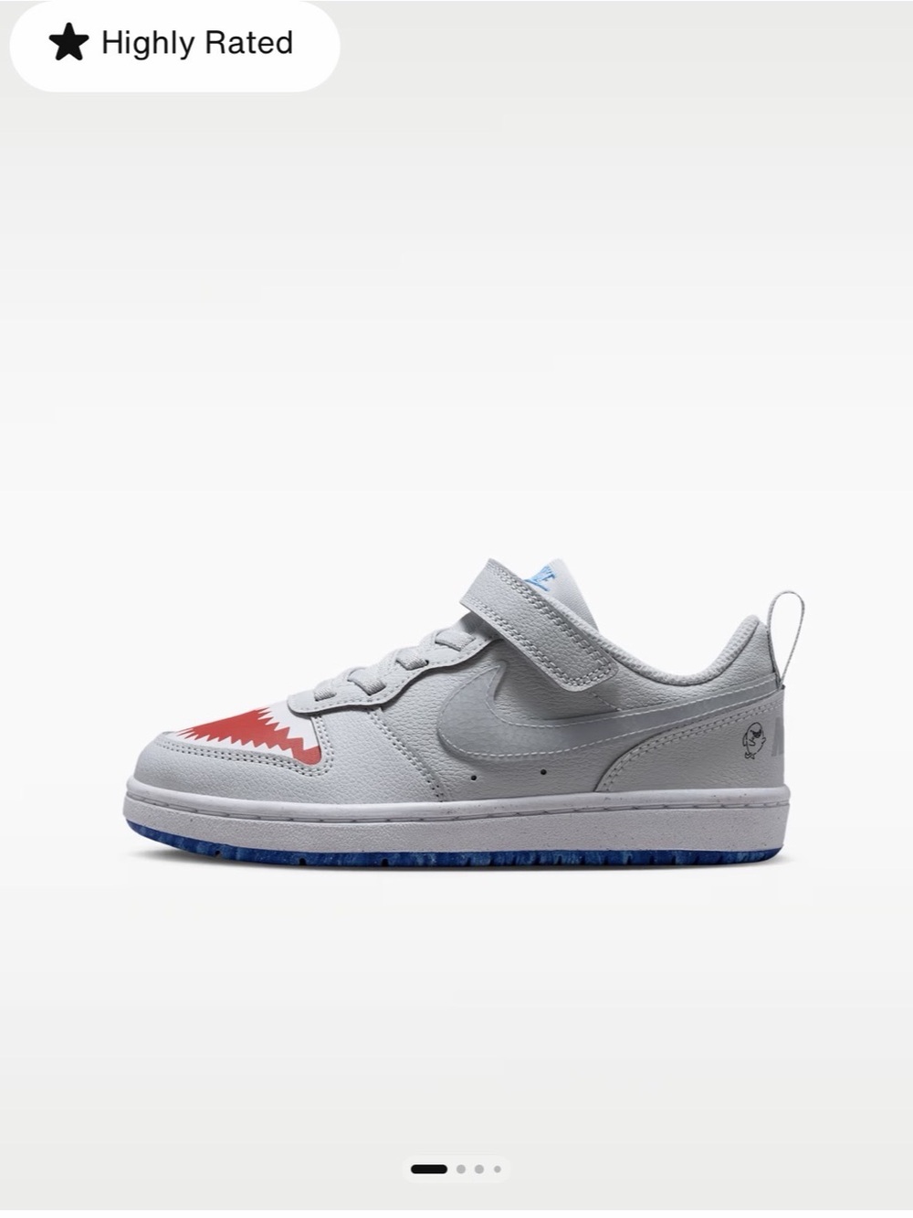 Kids Shark Nikes size 12.5